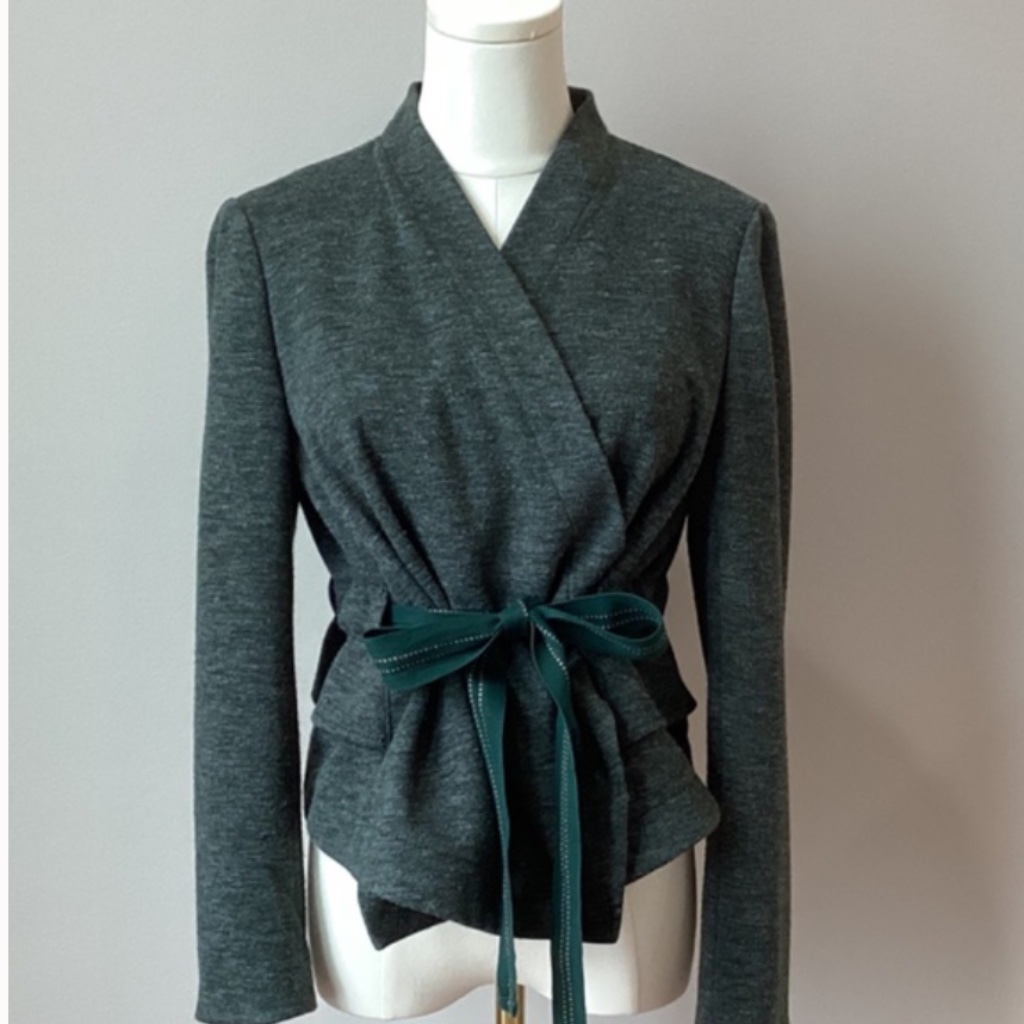 Anthropologie “Cartonnier” Kimono-Style Wrap Jacket - Size Mp